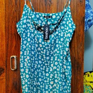 Boohoo strappy floral summer dress